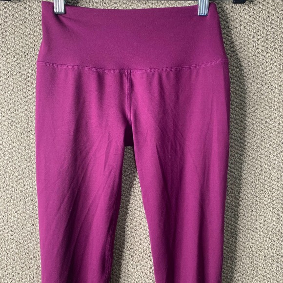 DSG Dick’s Sporting Goods Womens Leggings Size XS Purple 7/8 Ankle Athletic - Picture 2 of 12